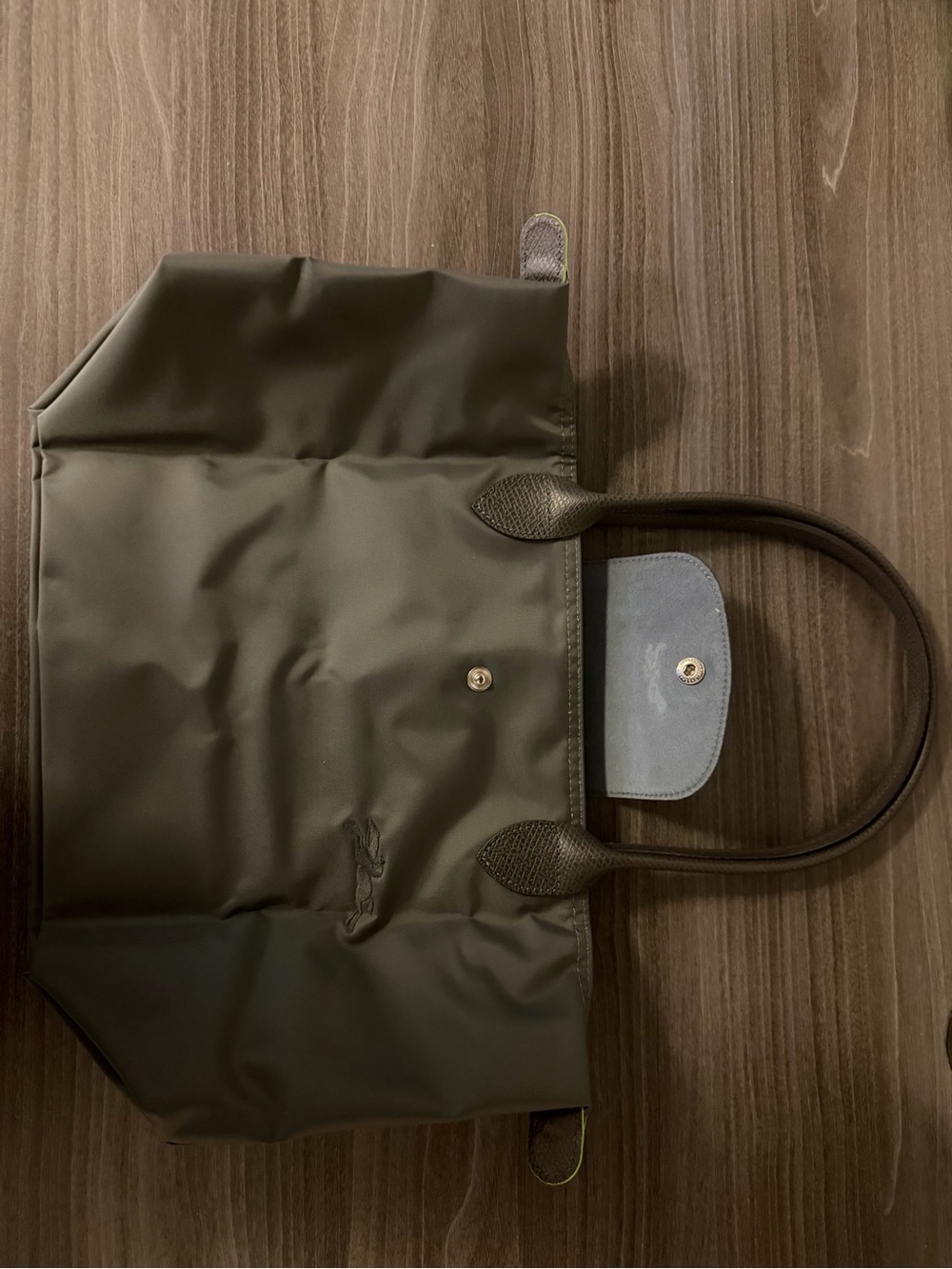 Longchamp Grey Le Pliage Shopping Modele Depose - Picture 2 of 5